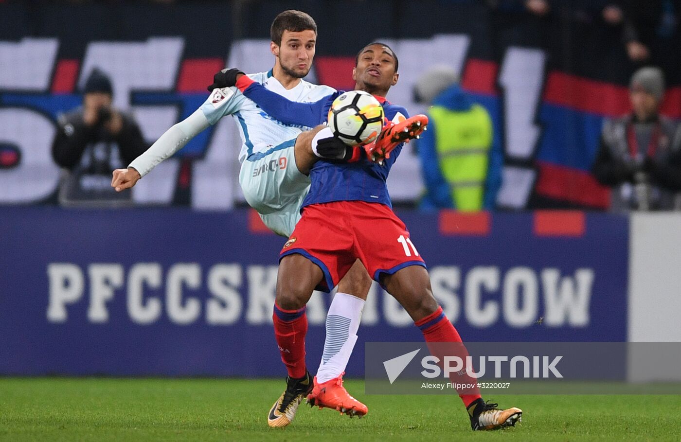 Football. Russian Premier League. CSKA vs. Zenit