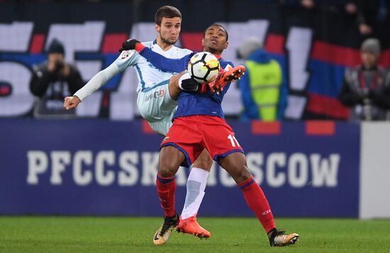 Football. Russian Premier League. CSKA vs. Zenit