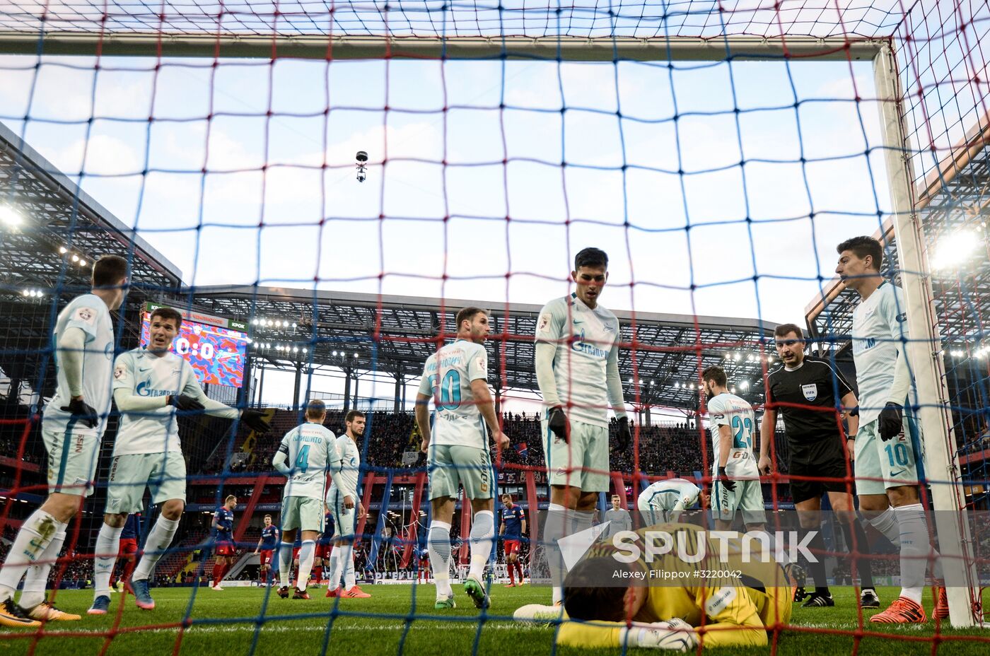 Football. Russian Premier League. CSKA vs. Zenit