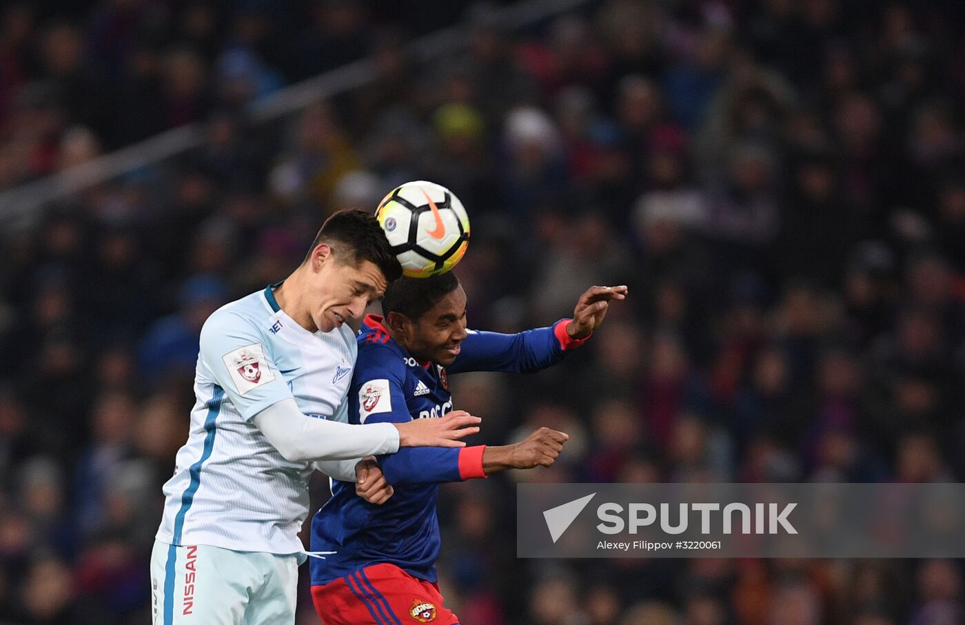 Football. Russian Premier League. CSKA vs. Zenit