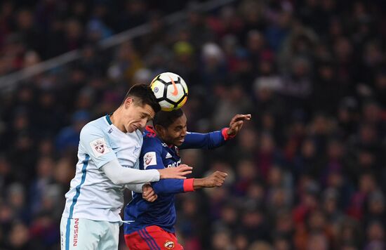 Football. Russian Premier League. CSKA vs. Zenit