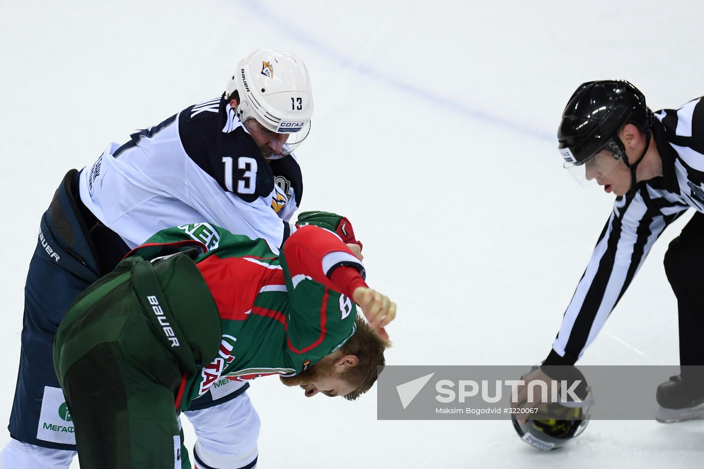 Kontinental Hockey League. Ak Bars vs. Metallurg Magnitogorsk