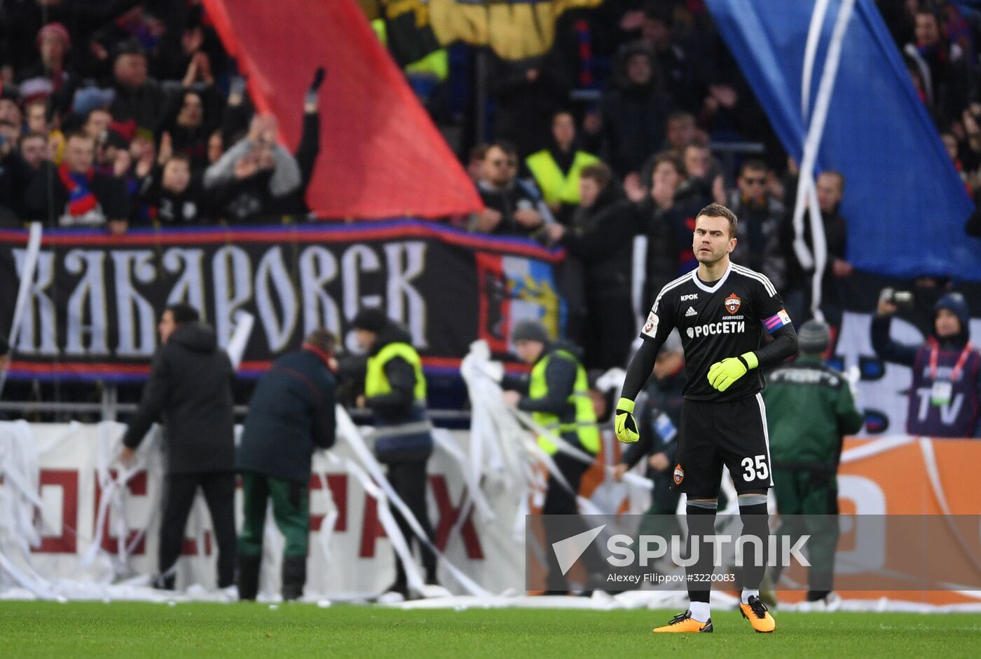 Football. Russian Premier League. CSKA vs. Zenit