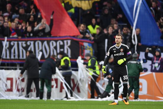 Football. Russian Premier League. CSKA vs. Zenit