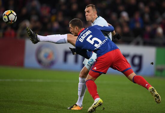 Football. Russian Premier League. CSKA vs. Zenit