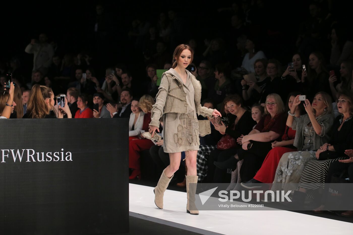 Mercedes-Benz Fashion Week Russia. Day two