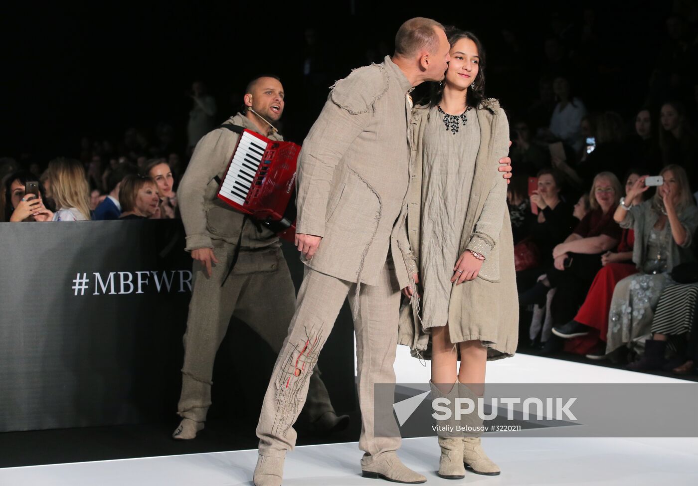 Mercedes-Benz Fashion Week Russia. Day two