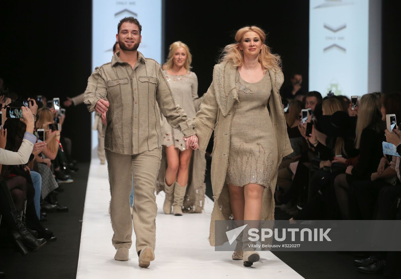 Mercedes-Benz Fashion Week Russia. Day two