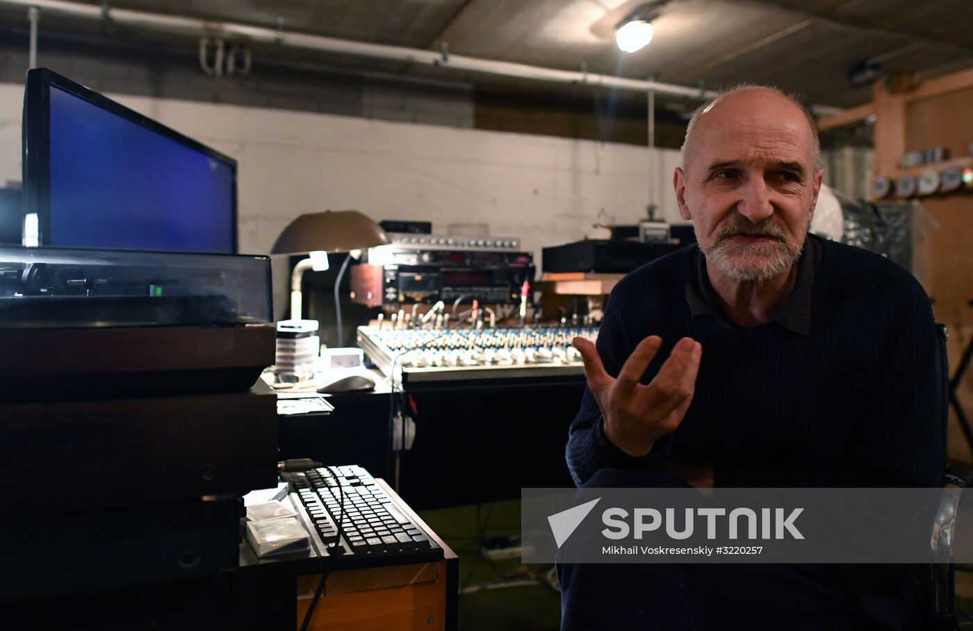 Rock musician and actor Pyotr Mamonov