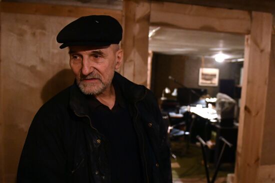 Rock musician and actor Pyotr Mamonov
