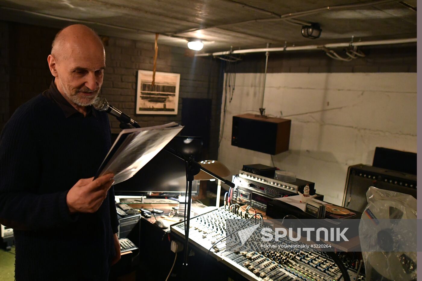 Rock musician and actor Pyotr Mamonov