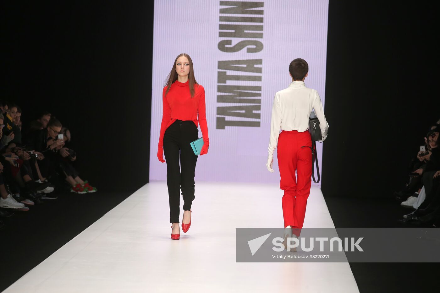 Mercedes-Benz Fashion Week Russia. Day two