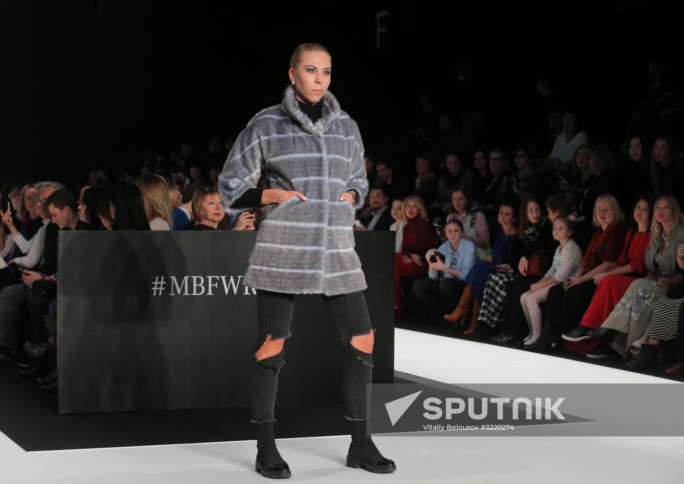 Mercedes-Benz Fashion Week Russia. Day two