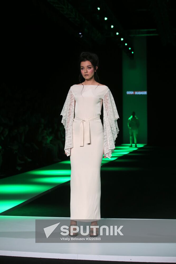 Mercedes-Benz Fashion Week Russia. Day two