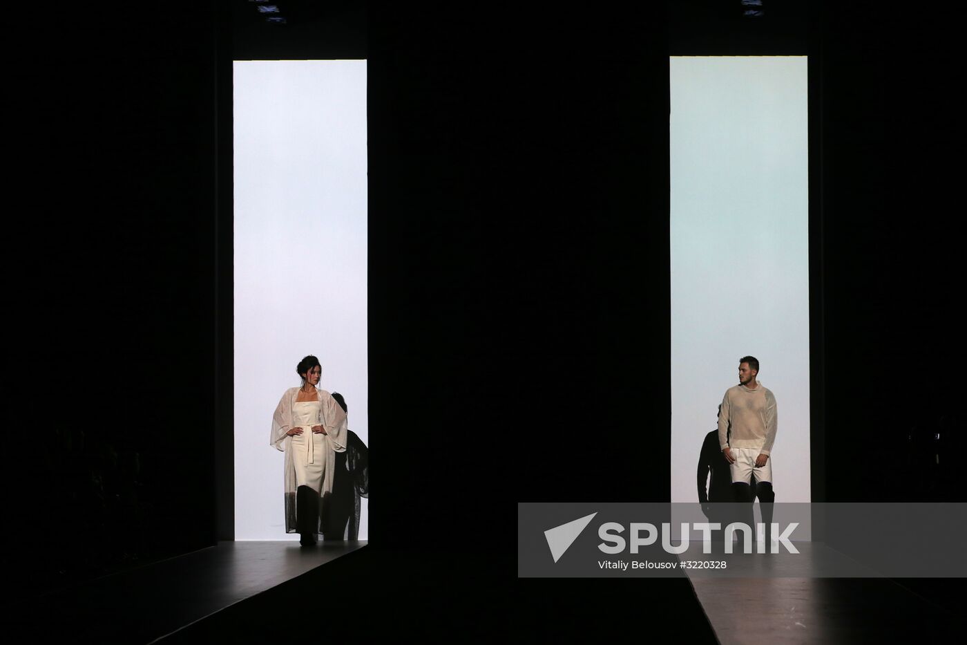 Mercedes-Benz Fashion Week Russia. Day two