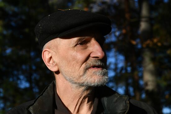 Rock musician and actor Pyotr Mamonov