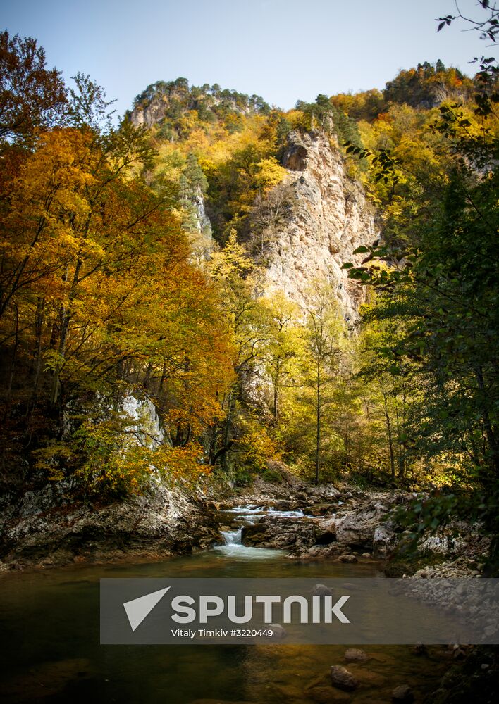 Autumn in Krasnodar Territory