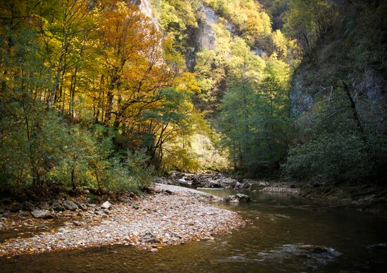 Autumn in Krasnodar Territory