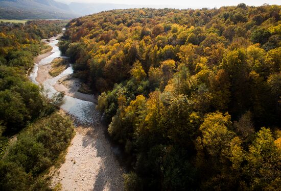 Autumn in Krasnodar Territory