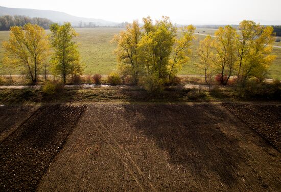 Autumn in Krasnodar Territory