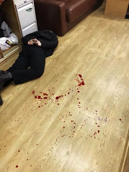 Anchor attacked with knife at Echo of Moscow radio station