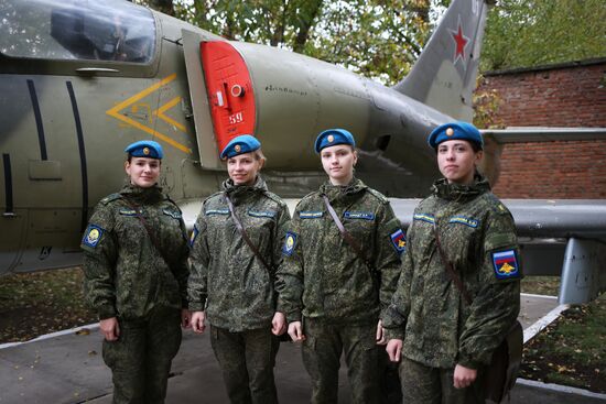 Trainees of the High Military Aviation School