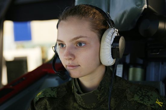 Trainees of the High Military Aviation School