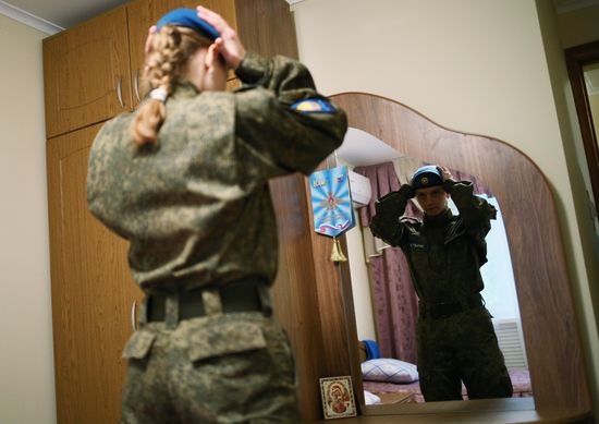 Trainees of the High Military Aviation School