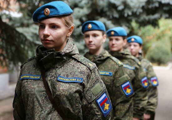Trainees of the High Military Aviation School