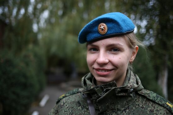 Trainees of the High Military Aviation School