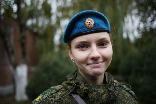 Trainees of the High Military Aviation School