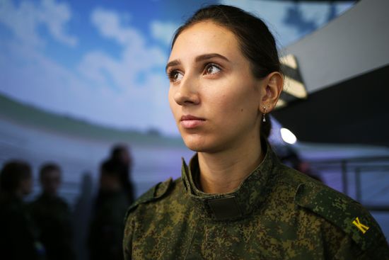 Trainees of the High Military Aviation School