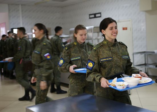 Trainees of the High Military Aviation School