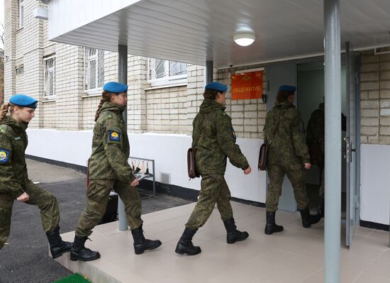 Trainees of the High Military Aviation School