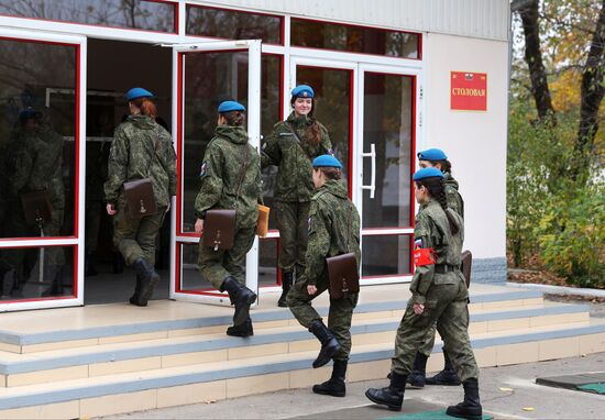 Trainees of the High Military Aviation School