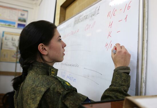 Trainees of the High Military Aviation School