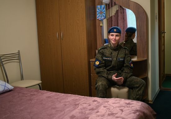 Trainees of the High Military Aviation School