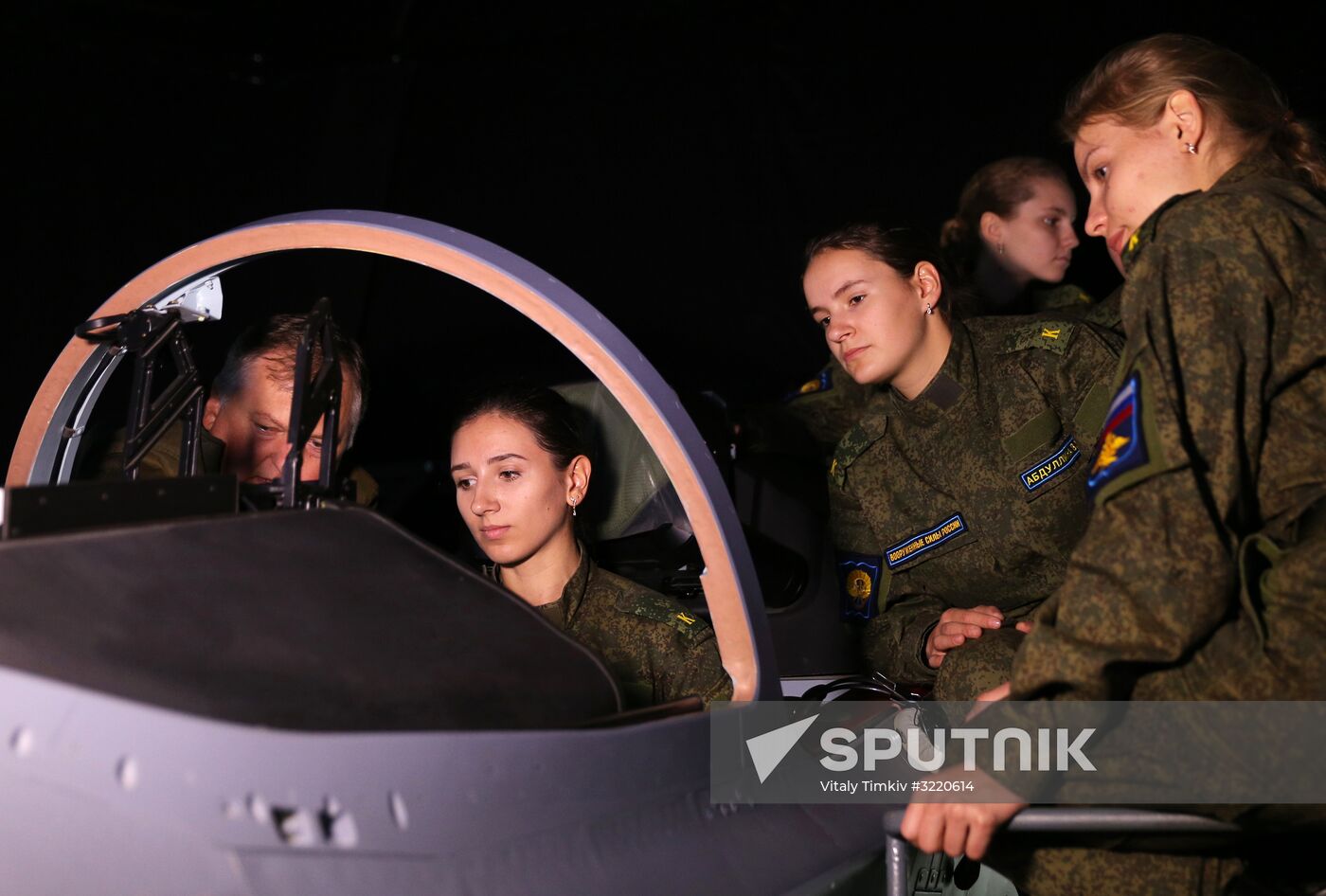 Trainees of the High Military Aviation School