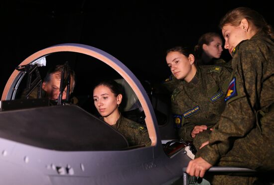 Trainees of the High Military Aviation School