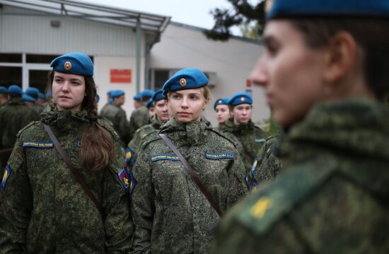 Trainees of the High Military Aviation School
