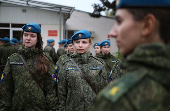 Trainees of the High Military Aviation School