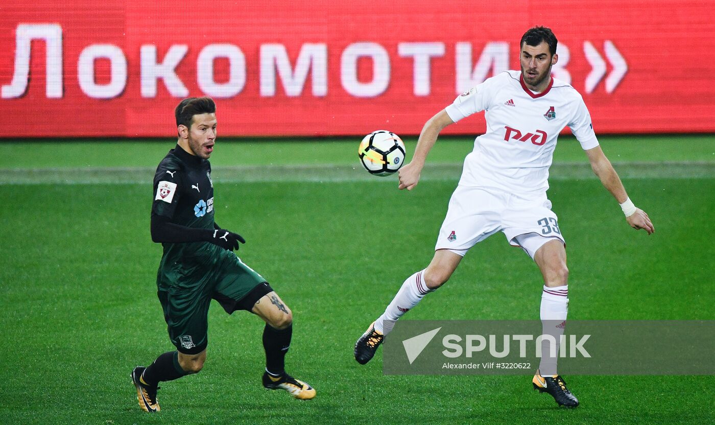 Football. RFPL. Lokomotiv vs Krasnodar