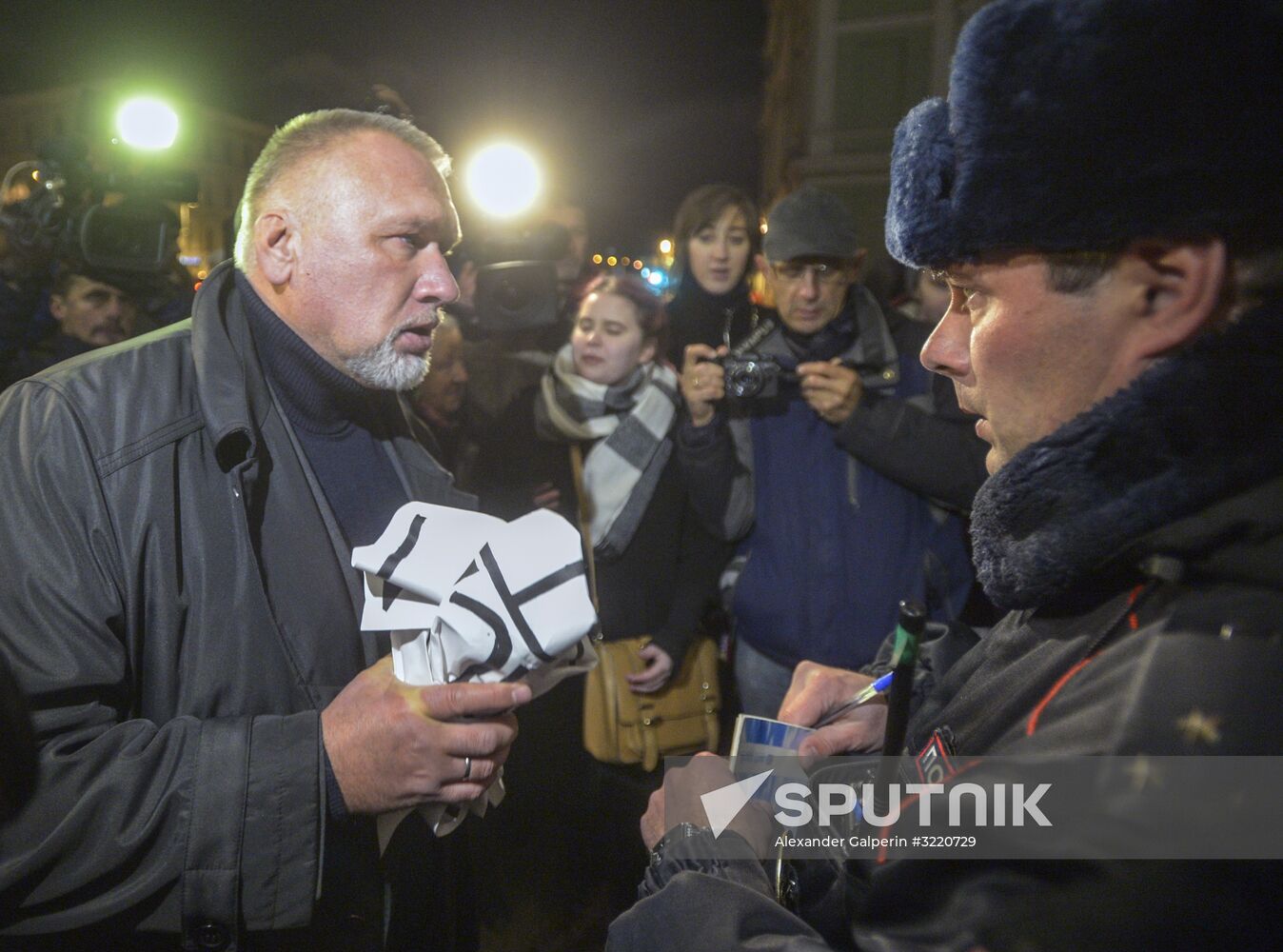 First run of Alexei Uchitel's movie" Matilda" in St Petersburg