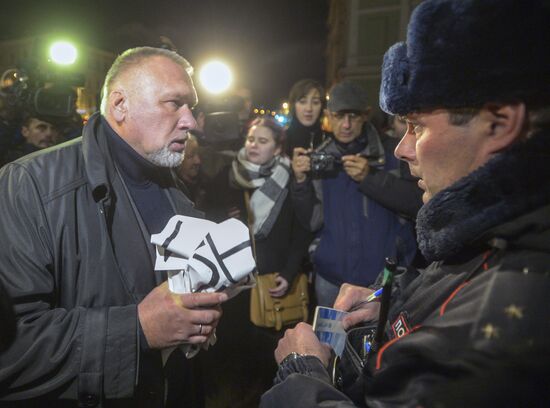 First run of Alexei Uchitel's movie" Matilda" in St Petersburg