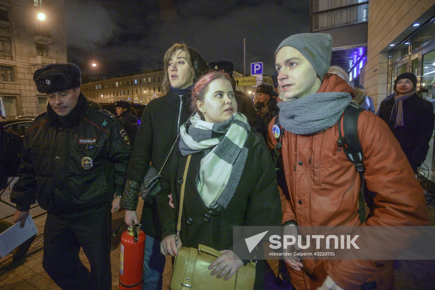 First run of Alexei Uchitel's movie" Matilda" in St Petersburg