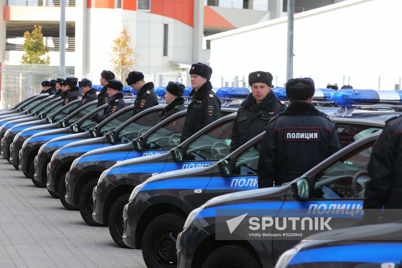 Transferring patrol cars to extra-departmental security units