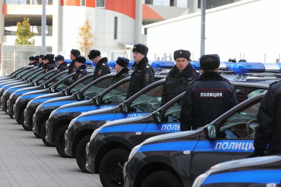 Transferring patrol cars to extra-departmental security units