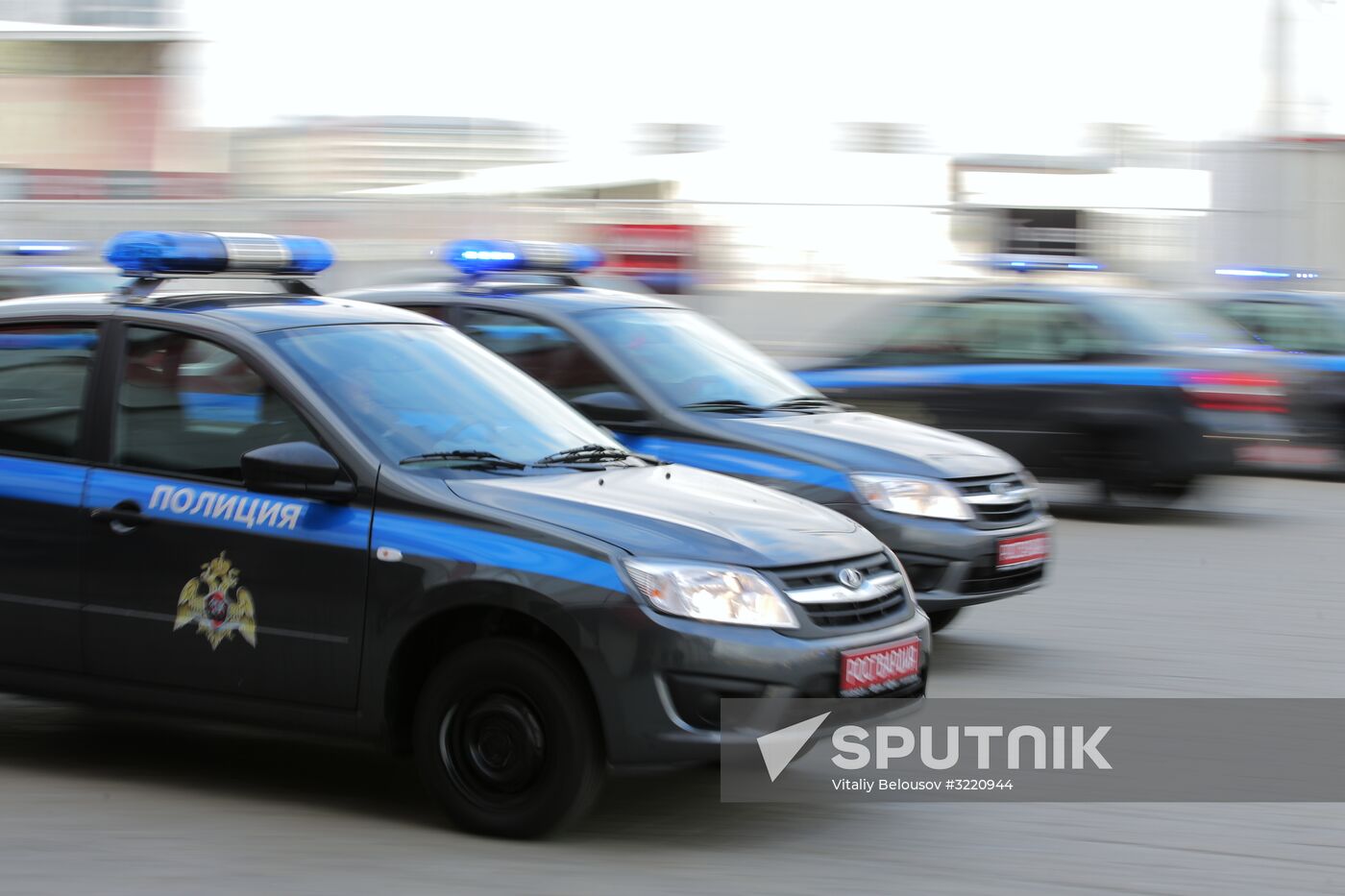 Transferring patrol cars to extra-departmental security units