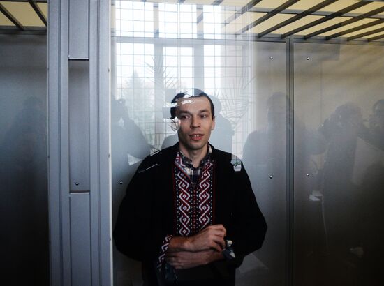 Journalist Vasily Muravitsky stands trial in Zhitomir