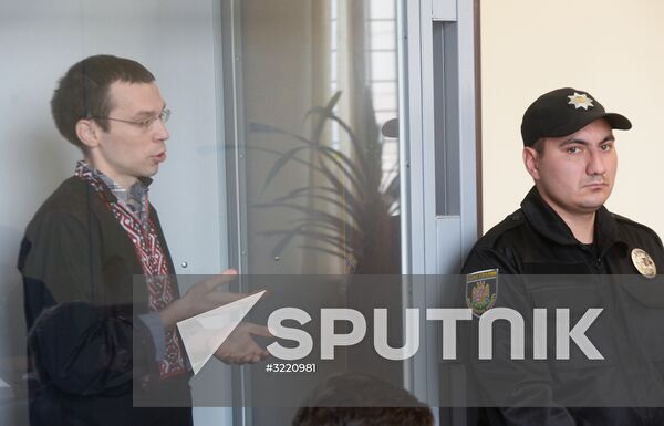 Journalist Vasily Muravitsky stands trial in Zhitomir